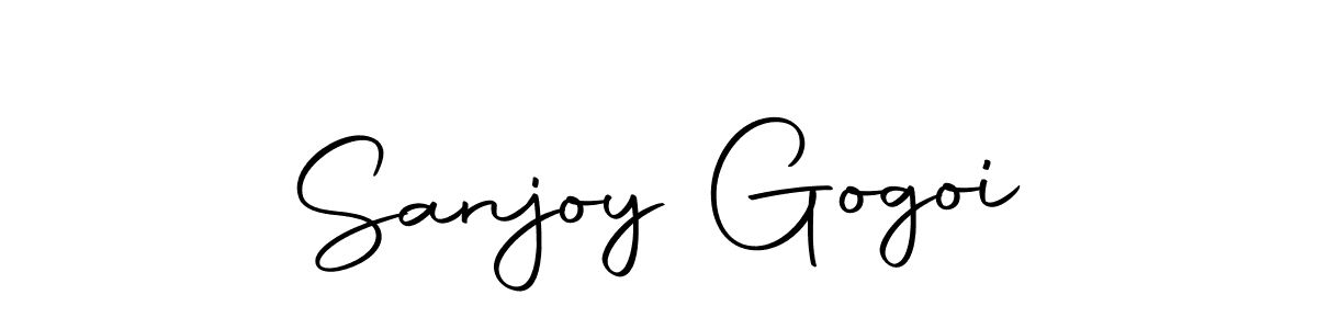 You can use this online signature creator to create a handwritten signature for the name Sanjoy Gogoi. This is the best online autograph maker. Sanjoy Gogoi signature style 10 images and pictures png