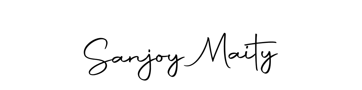 Make a beautiful signature design for name Sanjoy Maity. With this signature (Autography-DOLnW) style, you can create a handwritten signature for free. Sanjoy Maity signature style 10 images and pictures png