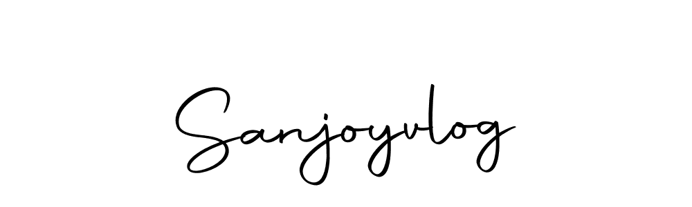 This is the best signature style for the Sanjoyvlog name. Also you like these signature font (Autography-DOLnW). Mix name signature. Sanjoyvlog signature style 10 images and pictures png