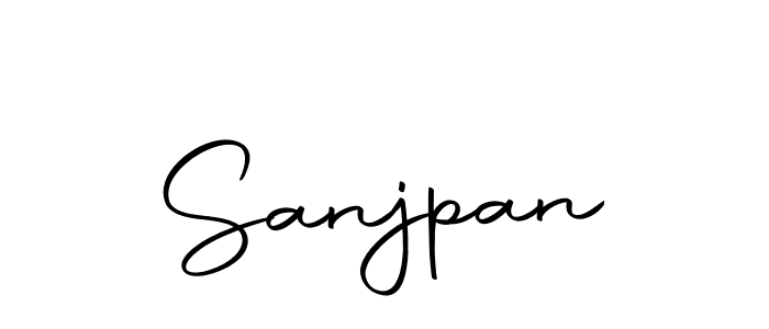 Sanjpan stylish signature style. Best Handwritten Sign (Autography-DOLnW) for my name. Handwritten Signature Collection Ideas for my name Sanjpan. Sanjpan signature style 10 images and pictures png