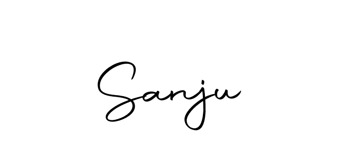 You can use this online signature creator to create a handwritten signature for the name Sanju  . This is the best online autograph maker. Sanju   signature style 10 images and pictures png