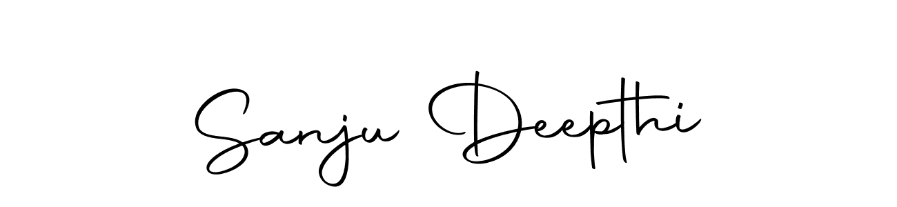 Use a signature maker to create a handwritten signature online. With this signature software, you can design (Autography-DOLnW) your own signature for name Sanju Deepthi. Sanju Deepthi signature style 10 images and pictures png