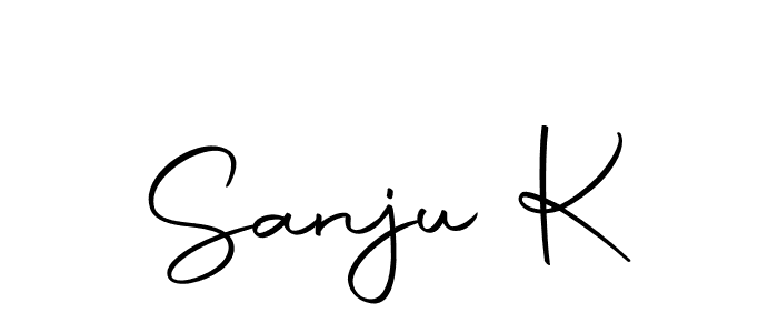 Here are the top 10 professional signature styles for the name Sanju K. These are the best autograph styles you can use for your name. Sanju K signature style 10 images and pictures png