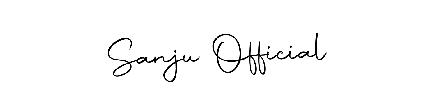 The best way (Autography-DOLnW) to make a short signature is to pick only two or three words in your name. The name Sanju Official include a total of six letters. For converting this name. Sanju Official signature style 10 images and pictures png