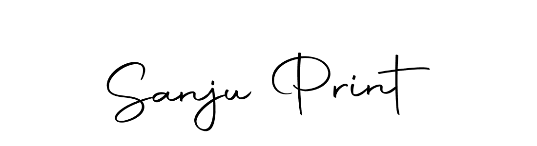 Make a beautiful signature design for name Sanju Print. With this signature (Autography-DOLnW) style, you can create a handwritten signature for free. Sanju Print signature style 10 images and pictures png