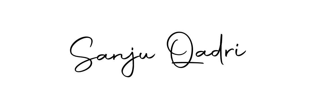 Here are the top 10 professional signature styles for the name Sanju Qadri. These are the best autograph styles you can use for your name. Sanju Qadri signature style 10 images and pictures png