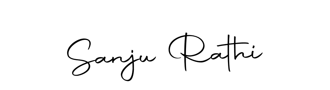 Sanju Rathi stylish signature style. Best Handwritten Sign (Autography-DOLnW) for my name. Handwritten Signature Collection Ideas for my name Sanju Rathi. Sanju Rathi signature style 10 images and pictures png