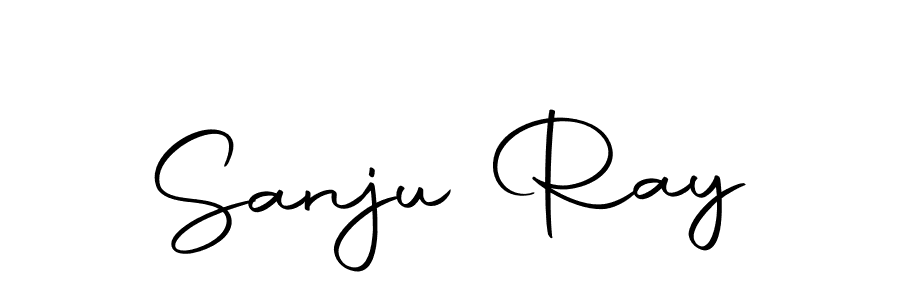 Make a beautiful signature design for name Sanju Ray. With this signature (Autography-DOLnW) style, you can create a handwritten signature for free. Sanju Ray signature style 10 images and pictures png