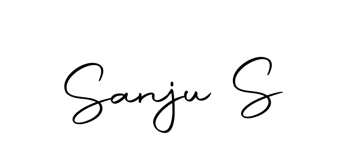 This is the best signature style for the Sanju S name. Also you like these signature font (Autography-DOLnW). Mix name signature. Sanju S signature style 10 images and pictures png