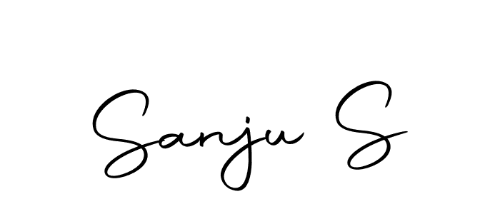 Autography-DOLnW is a professional signature style that is perfect for those who want to add a touch of class to their signature. It is also a great choice for those who want to make their signature more unique. Get Sanju S name to fancy signature for free. Sanju S signature style 10 images and pictures png
