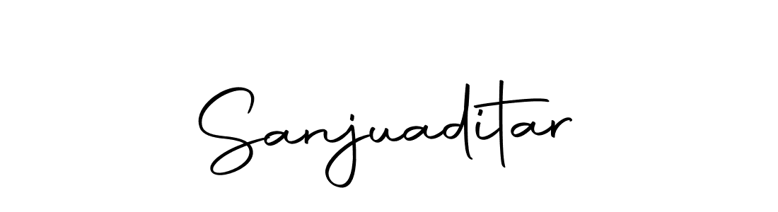 You should practise on your own different ways (Autography-DOLnW) to write your name (Sanjuaditar) in signature. don't let someone else do it for you. Sanjuaditar signature style 10 images and pictures png