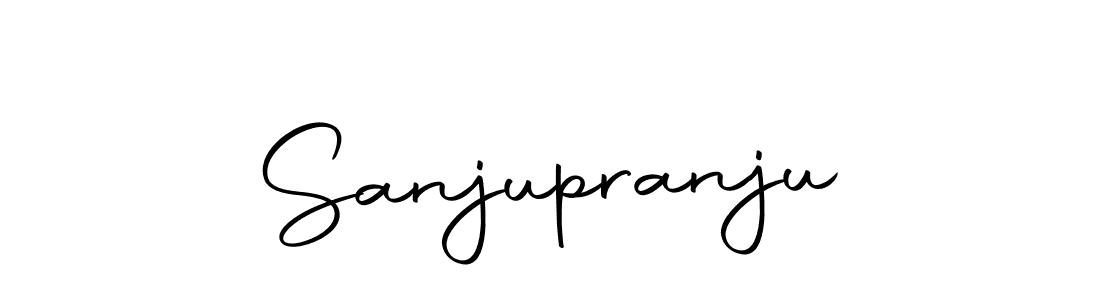 Make a beautiful signature design for name Sanjupranju. With this signature (Autography-DOLnW) style, you can create a handwritten signature for free. Sanjupranju signature style 10 images and pictures png