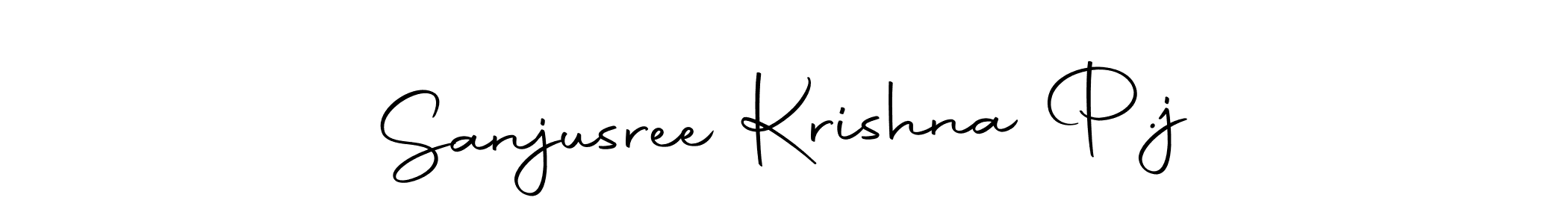 Here are the top 10 professional signature styles for the name Sanjusree Krishna P.j. These are the best autograph styles you can use for your name. Sanjusree Krishna P.j signature style 10 images and pictures png