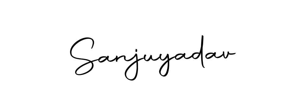 Design your own signature with our free online signature maker. With this signature software, you can create a handwritten (Autography-DOLnW) signature for name Sanjuyadav. Sanjuyadav signature style 10 images and pictures png
