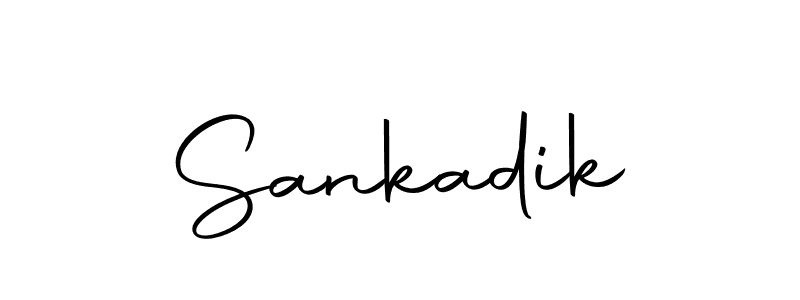 Create a beautiful signature design for name Sankadik. With this signature (Autography-DOLnW) fonts, you can make a handwritten signature for free. Sankadik signature style 10 images and pictures png