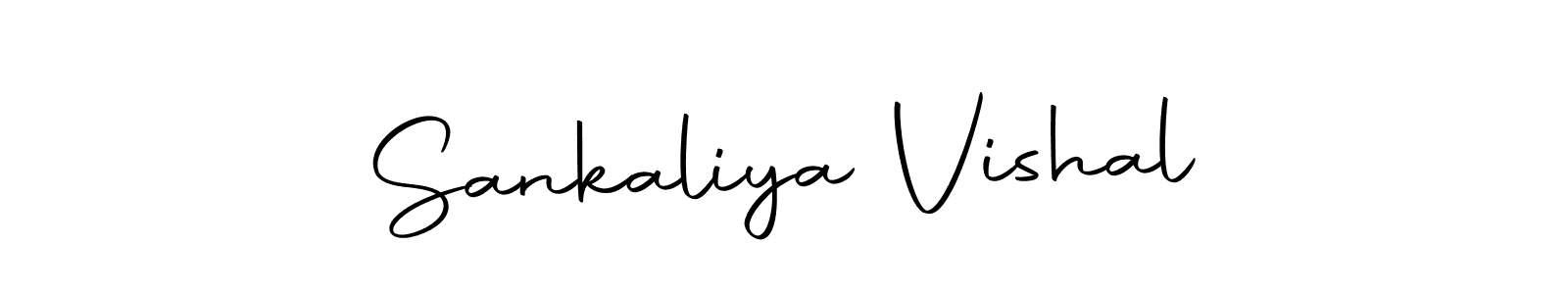 How to make Sankaliya Vishal signature? Autography-DOLnW is a professional autograph style. Create handwritten signature for Sankaliya Vishal name. Sankaliya Vishal signature style 10 images and pictures png