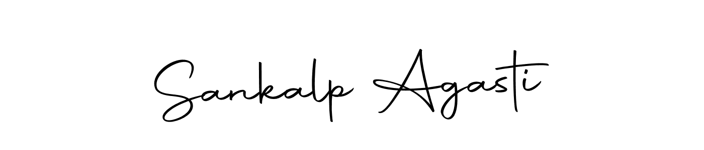 This is the best signature style for the Sankalp Agasti name. Also you like these signature font (Autography-DOLnW). Mix name signature. Sankalp Agasti signature style 10 images and pictures png