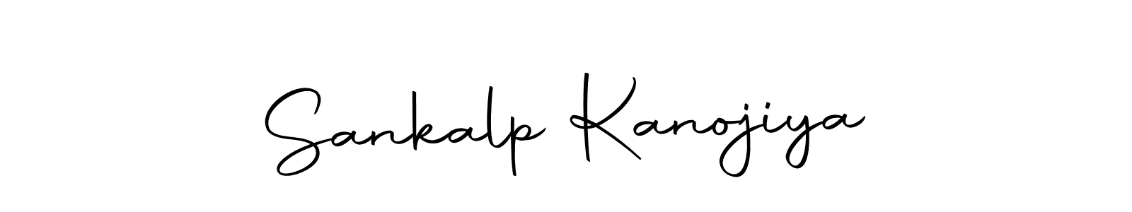 Create a beautiful signature design for name Sankalp Kanojiya. With this signature (Autography-DOLnW) fonts, you can make a handwritten signature for free. Sankalp Kanojiya signature style 10 images and pictures png