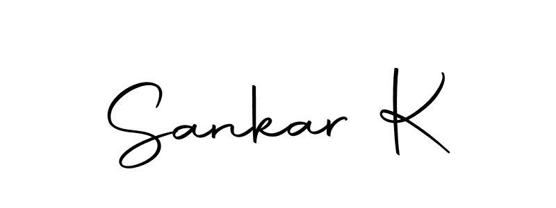 Design your own signature with our free online signature maker. With this signature software, you can create a handwritten (Autography-DOLnW) signature for name Sankar K. Sankar K signature style 10 images and pictures png