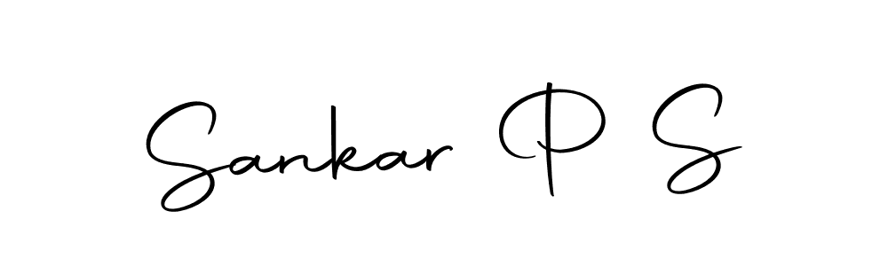 It looks lik you need a new signature style for name Sankar P S. Design unique handwritten (Autography-DOLnW) signature with our free signature maker in just a few clicks. Sankar P S signature style 10 images and pictures png