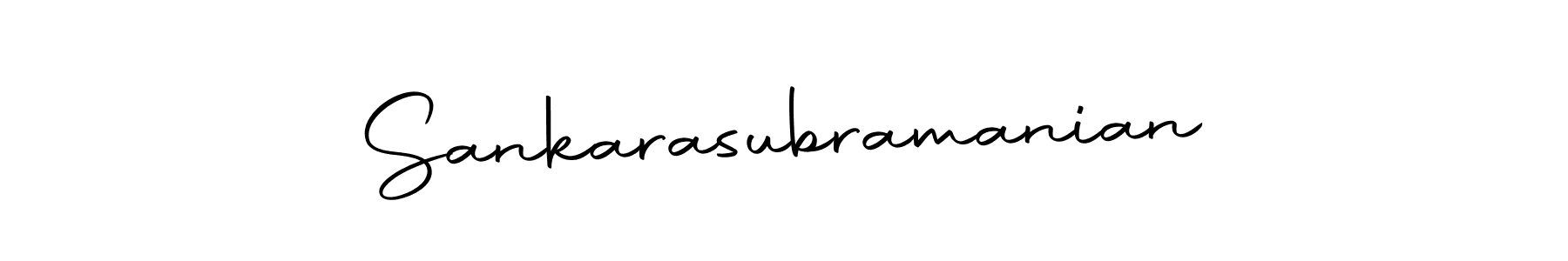 Make a beautiful signature design for name Sankarasubramanian. With this signature (Autography-DOLnW) style, you can create a handwritten signature for free. Sankarasubramanian signature style 10 images and pictures png