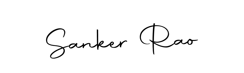 Make a beautiful signature design for name Sanker Rao. Use this online signature maker to create a handwritten signature for free. Sanker Rao signature style 10 images and pictures png