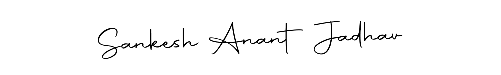 Autography-DOLnW is a professional signature style that is perfect for those who want to add a touch of class to their signature. It is also a great choice for those who want to make their signature more unique. Get Sankesh Anant Jadhav name to fancy signature for free. Sankesh Anant Jadhav signature style 10 images and pictures png