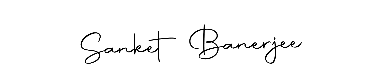 You should practise on your own different ways (Autography-DOLnW) to write your name (Sanket Banerjee) in signature. don't let someone else do it for you. Sanket Banerjee signature style 10 images and pictures png