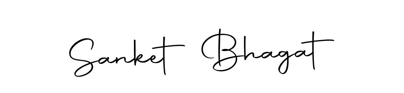 You can use this online signature creator to create a handwritten signature for the name Sanket Bhagat. This is the best online autograph maker. Sanket Bhagat signature style 10 images and pictures png