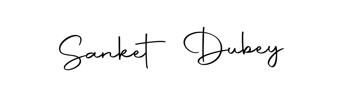 How to make Sanket Dubey signature? Autography-DOLnW is a professional autograph style. Create handwritten signature for Sanket Dubey name. Sanket Dubey signature style 10 images and pictures png