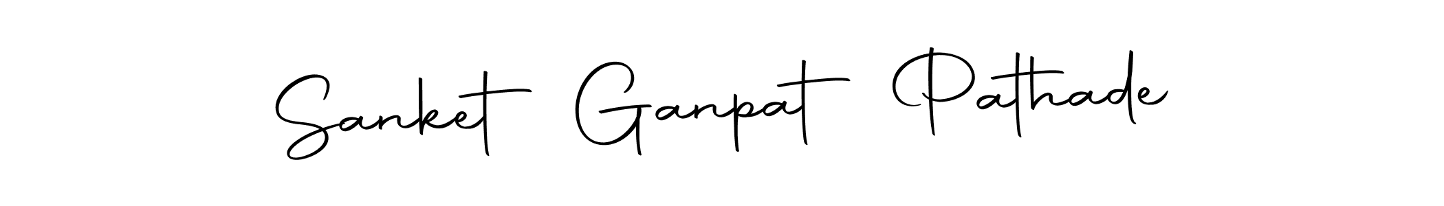 Make a beautiful signature design for name Sanket Ganpat Pathade. With this signature (Autography-DOLnW) style, you can create a handwritten signature for free. Sanket Ganpat Pathade signature style 10 images and pictures png