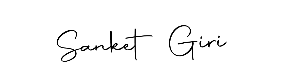 Sanket Giri stylish signature style. Best Handwritten Sign (Autography-DOLnW) for my name. Handwritten Signature Collection Ideas for my name Sanket Giri. Sanket Giri signature style 10 images and pictures png