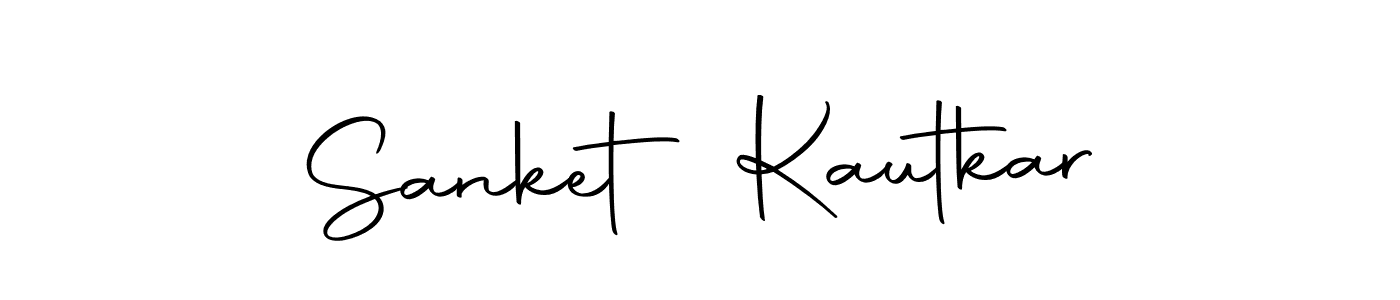 Create a beautiful signature design for name Sanket Kautkar. With this signature (Autography-DOLnW) fonts, you can make a handwritten signature for free. Sanket Kautkar signature style 10 images and pictures png