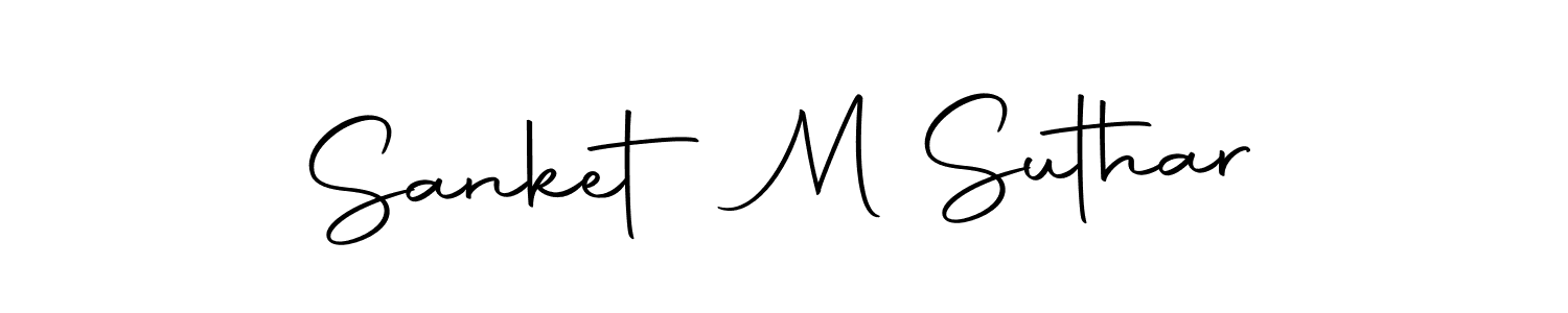 Similarly Autography-DOLnW is the best handwritten signature design. Signature creator online .You can use it as an online autograph creator for name Sanket M Suthar. Sanket M Suthar signature style 10 images and pictures png
