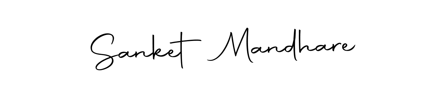 Create a beautiful signature design for name Sanket Mandhare. With this signature (Autography-DOLnW) fonts, you can make a handwritten signature for free. Sanket Mandhare signature style 10 images and pictures png