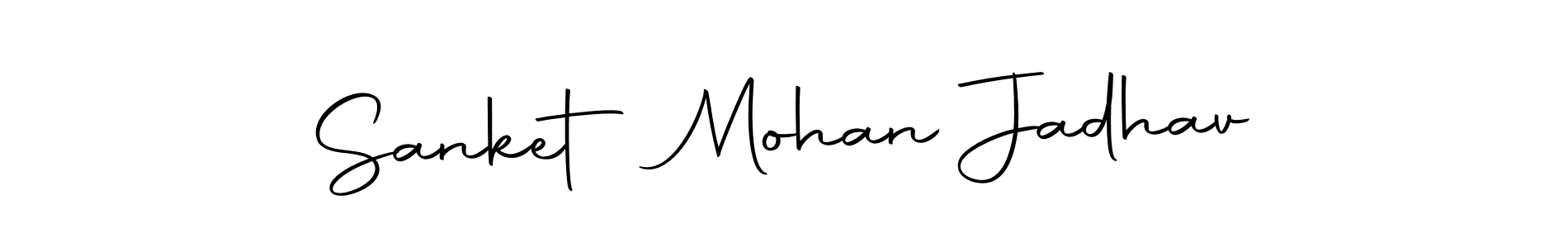 Make a short Sanket Mohan Jadhav signature style. Manage your documents anywhere anytime using Autography-DOLnW. Create and add eSignatures, submit forms, share and send files easily. Sanket Mohan Jadhav signature style 10 images and pictures png