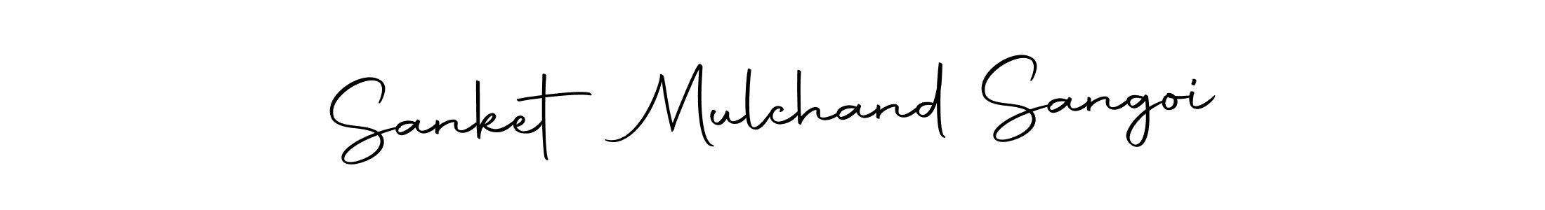 Make a beautiful signature design for name Sanket Mulchand Sangoi. Use this online signature maker to create a handwritten signature for free. Sanket Mulchand Sangoi signature style 10 images and pictures png