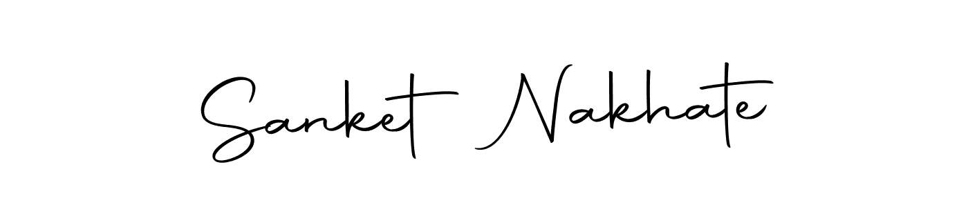 Make a short Sanket Nakhate signature style. Manage your documents anywhere anytime using Autography-DOLnW. Create and add eSignatures, submit forms, share and send files easily. Sanket Nakhate signature style 10 images and pictures png