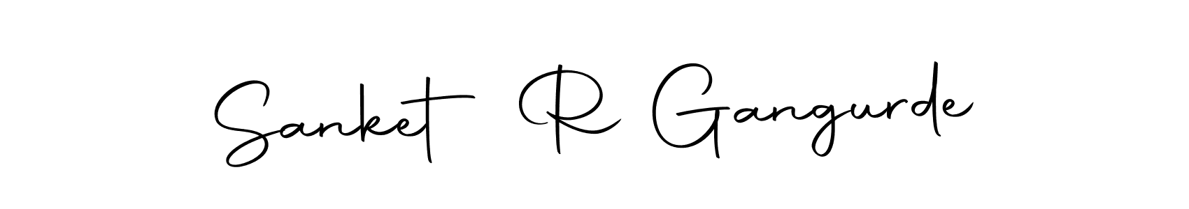 How to make Sanket R Gangurde signature? Autography-DOLnW is a professional autograph style. Create handwritten signature for Sanket R Gangurde name. Sanket R Gangurde signature style 10 images and pictures png