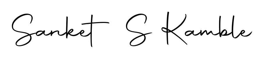 Use a signature maker to create a handwritten signature online. With this signature software, you can design (Autography-DOLnW) your own signature for name Sanket S Kamble. Sanket S Kamble signature style 10 images and pictures png