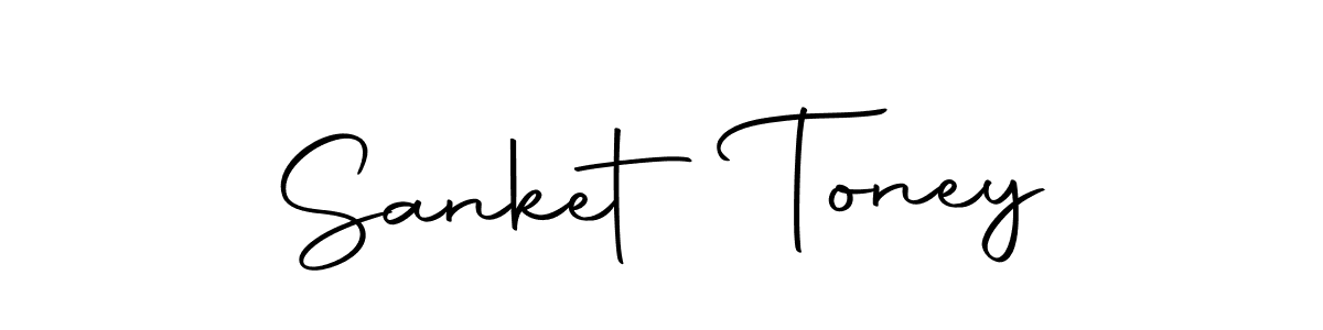 Sanket Toney stylish signature style. Best Handwritten Sign (Autography-DOLnW) for my name. Handwritten Signature Collection Ideas for my name Sanket Toney. Sanket Toney signature style 10 images and pictures png