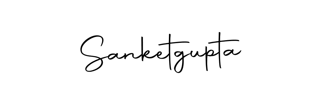How to make Sanketgupta name signature. Use Autography-DOLnW style for creating short signs online. This is the latest handwritten sign. Sanketgupta signature style 10 images and pictures png