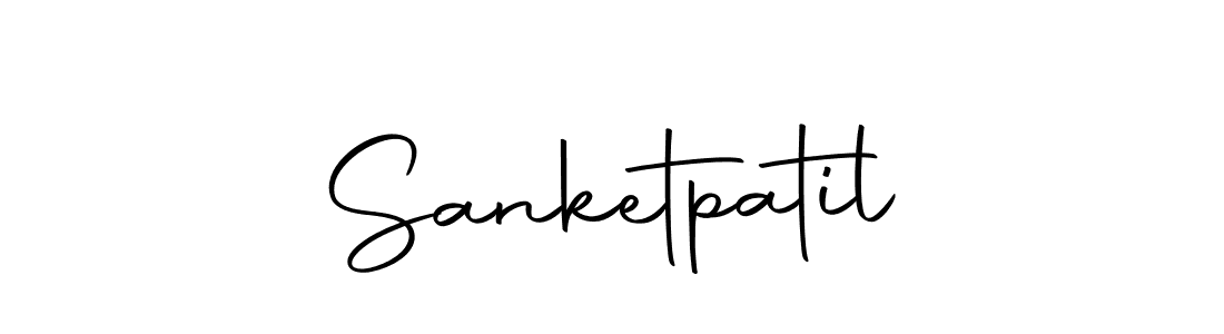 How to make Sanketpatil name signature. Use Autography-DOLnW style for creating short signs online. This is the latest handwritten sign. Sanketpatil signature style 10 images and pictures png