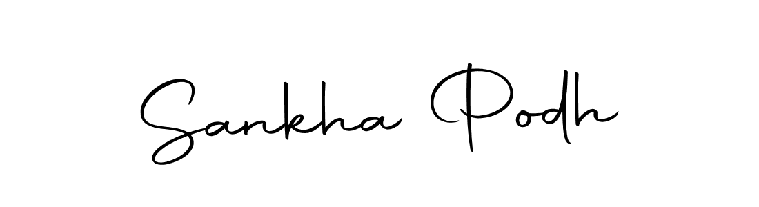 You should practise on your own different ways (Autography-DOLnW) to write your name (Sankha Podh) in signature. don't let someone else do it for you. Sankha Podh signature style 10 images and pictures png