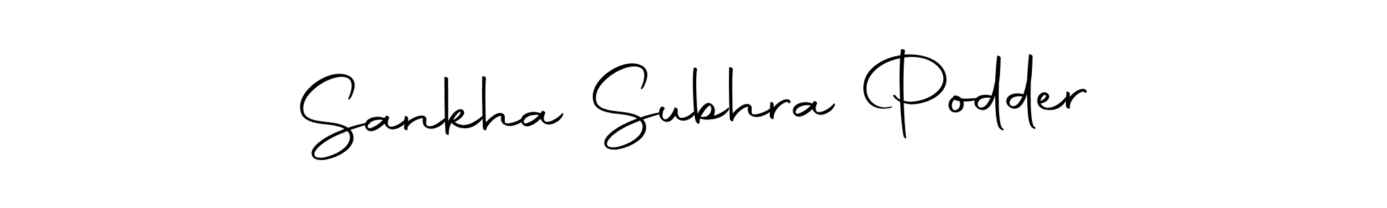 Make a short Sankha Subhra Podder signature style. Manage your documents anywhere anytime using Autography-DOLnW. Create and add eSignatures, submit forms, share and send files easily. Sankha Subhra Podder signature style 10 images and pictures png