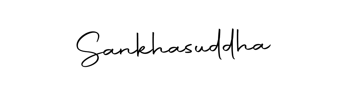 The best way (Autography-DOLnW) to make a short signature is to pick only two or three words in your name. The name Sankhasuddha include a total of six letters. For converting this name. Sankhasuddha signature style 10 images and pictures png
