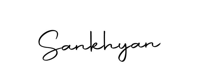 Create a beautiful signature design for name Sankhyan. With this signature (Autography-DOLnW) fonts, you can make a handwritten signature for free. Sankhyan signature style 10 images and pictures png