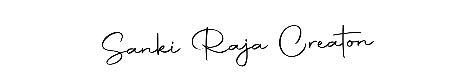 Use a signature maker to create a handwritten signature online. With this signature software, you can design (Autography-DOLnW) your own signature for name Sanki Raja Creaton. Sanki Raja Creaton signature style 10 images and pictures png