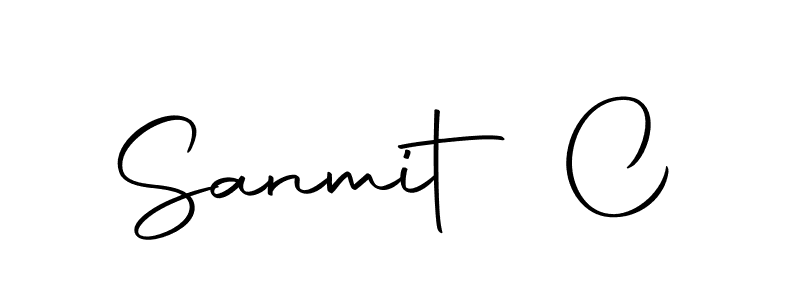 Autography-DOLnW is a professional signature style that is perfect for those who want to add a touch of class to their signature. It is also a great choice for those who want to make their signature more unique. Get Sanmit C name to fancy signature for free. Sanmit C signature style 10 images and pictures png