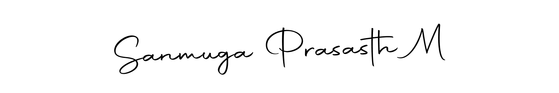 Use a signature maker to create a handwritten signature online. With this signature software, you can design (Autography-DOLnW) your own signature for name Sanmuga Prasasth M. Sanmuga Prasasth M signature style 10 images and pictures png